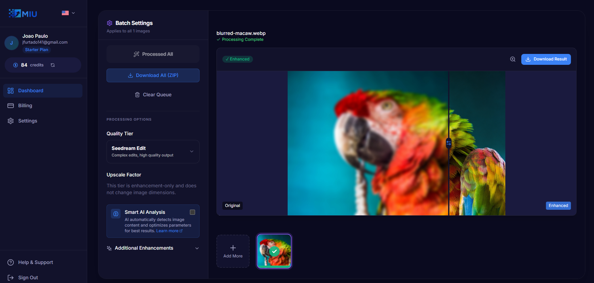 MyImageUpscaler gallery image