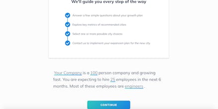 Tech-Hubs Comparison Tool gallery image