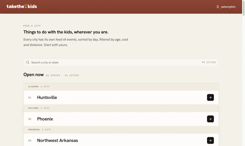 TakeTheKids screenshot 2