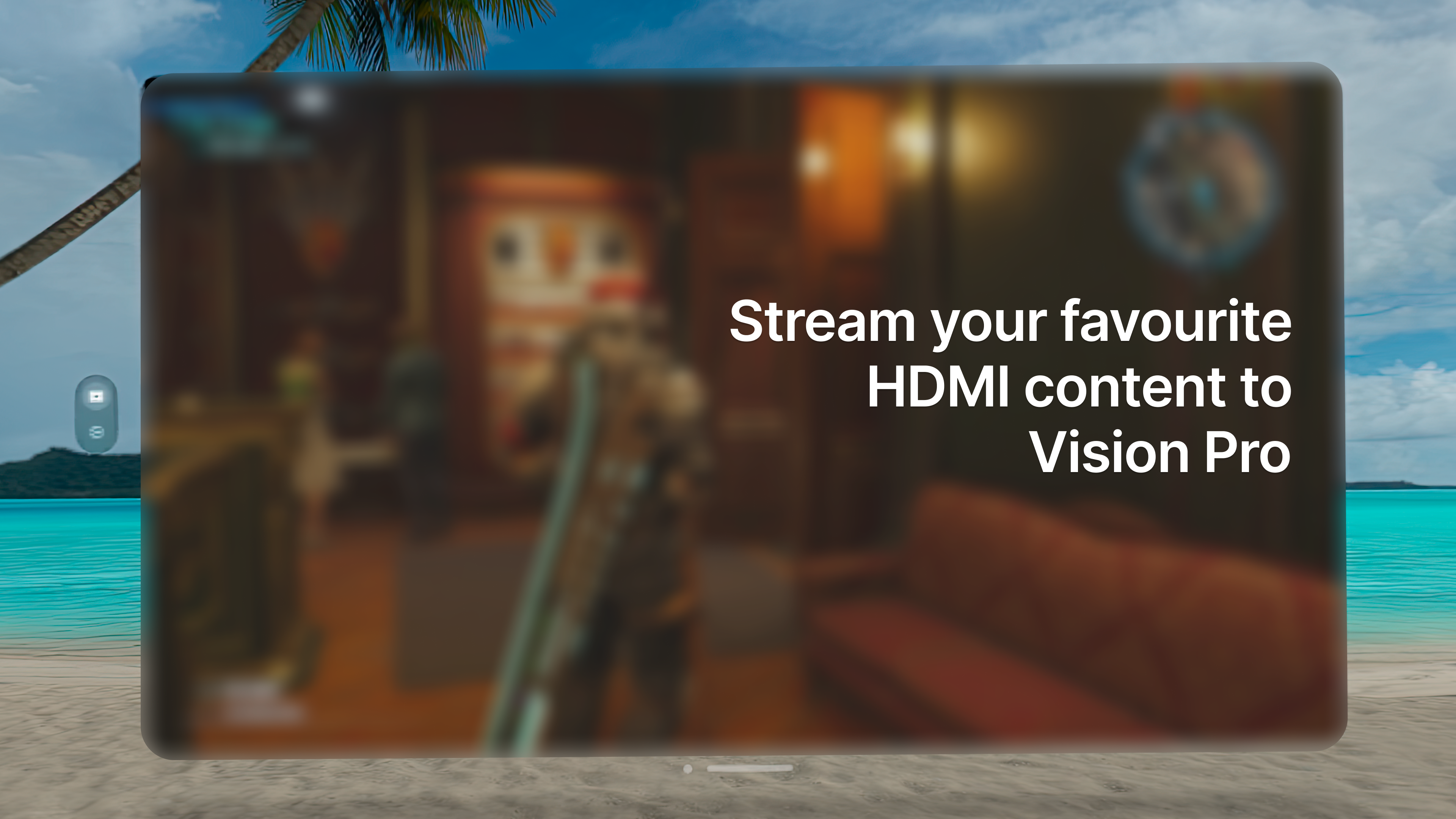 Capturelinker 2.0 - HDMI 컨텐츠를 Vision Pro로 스트리밍하십시오 미디어 4