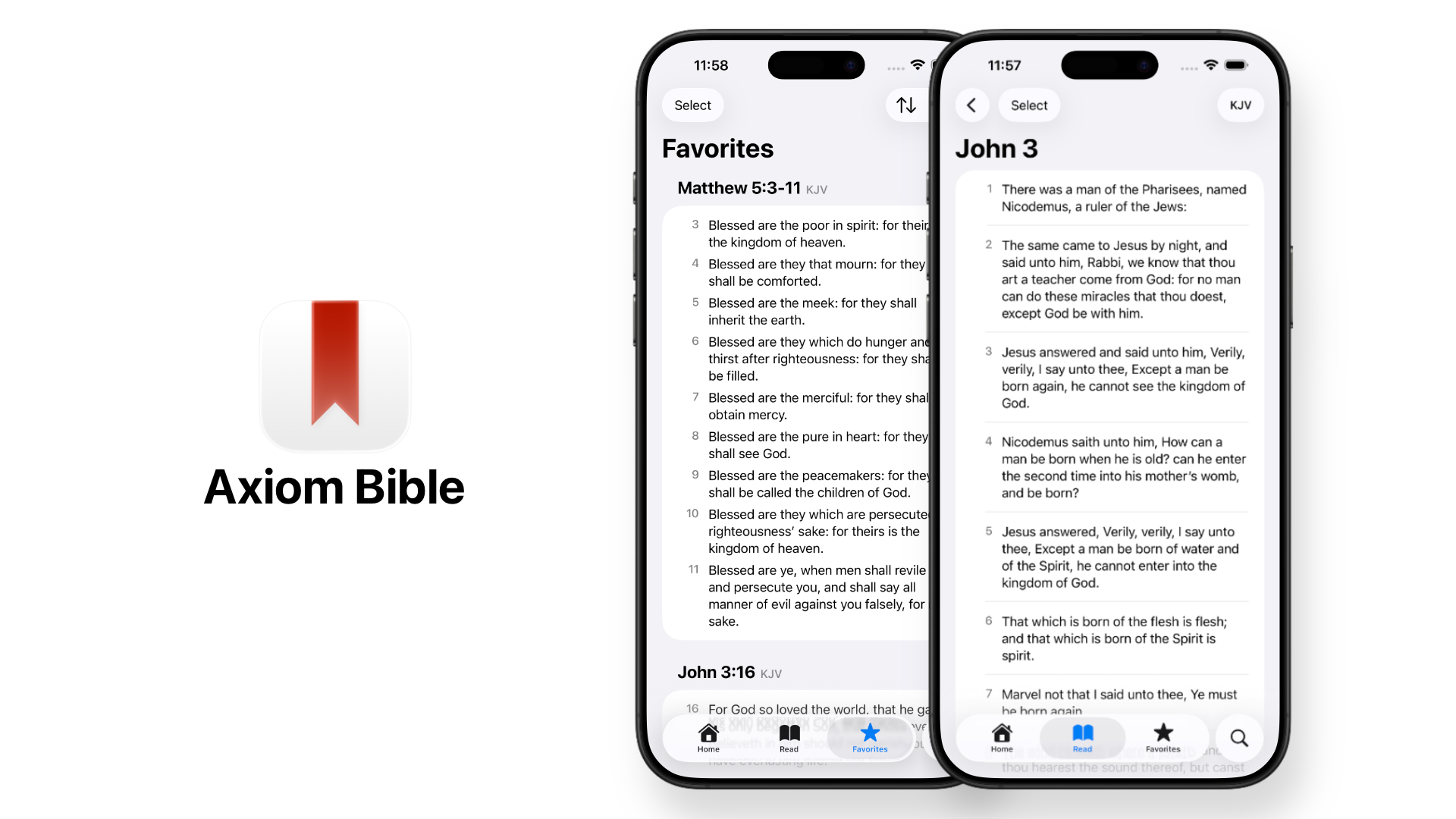 Axiom Bible - Main product screenshot demonstrating key features and user interface