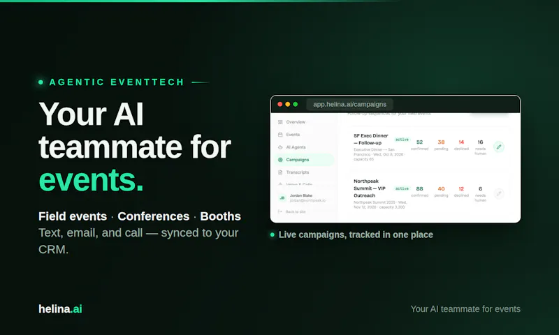 Helina.ai screenshot 1