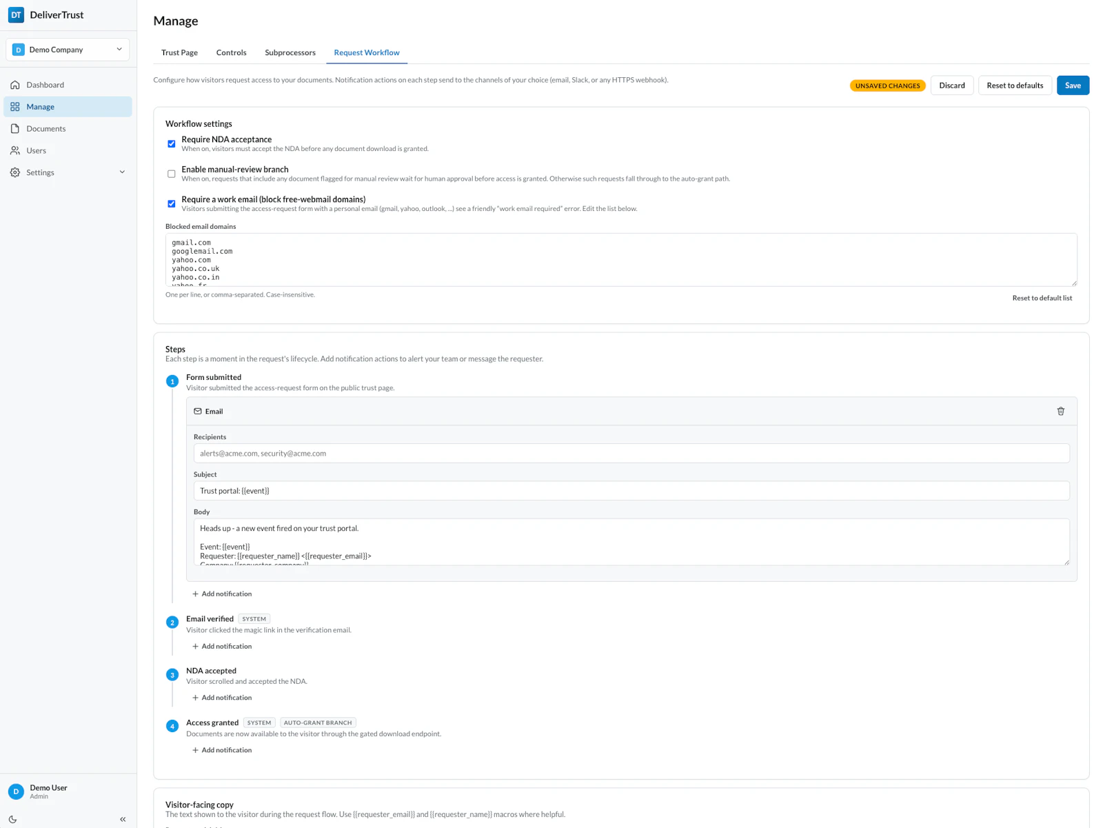 DeliverTrust screenshot 4