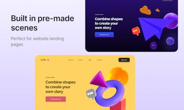 Muffin-3d Shapes gallery image