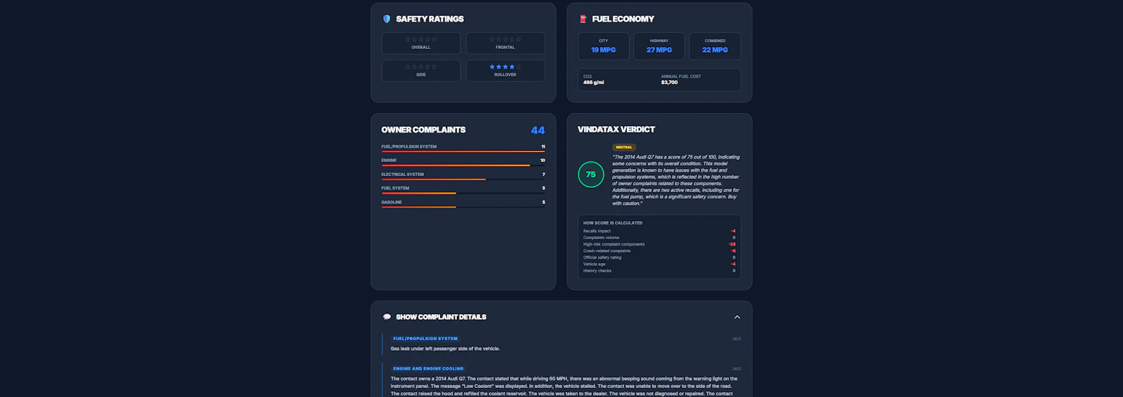 Free VIN Check & Decoder screenshot 2