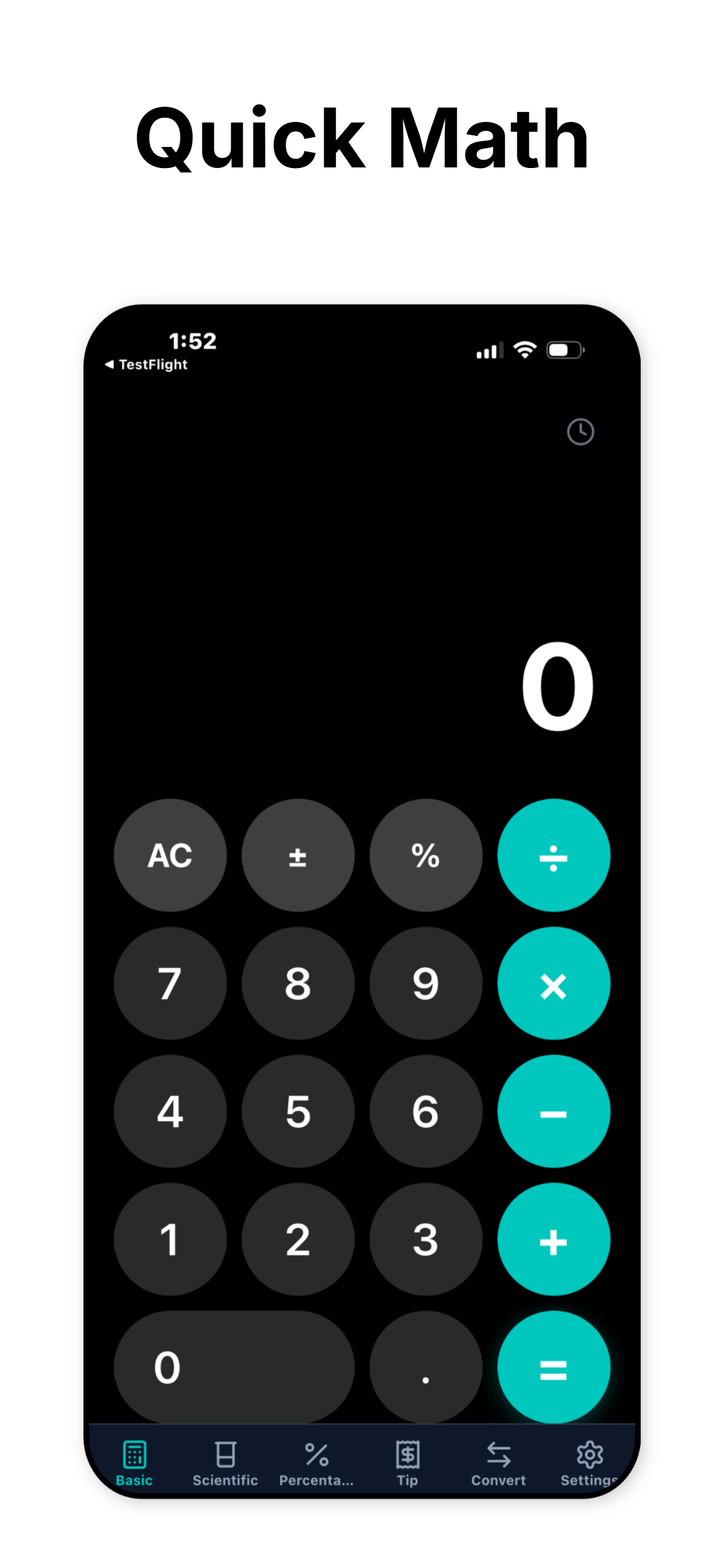 LazyCalc All-in-One Calculator - Main product screenshot demonstrating key features and user interface