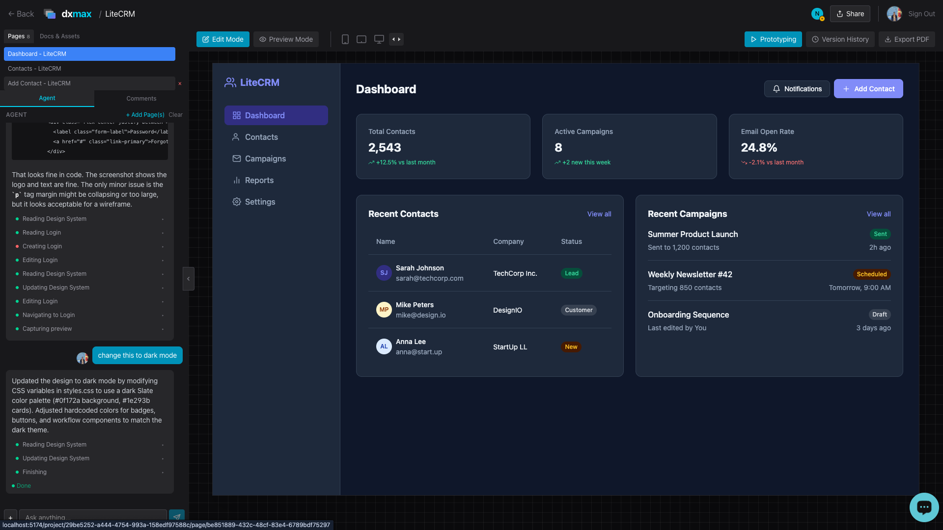 dxmax - Screenshot 2 showing product features and functionality