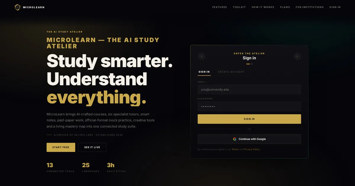 MicroLearn gallery image