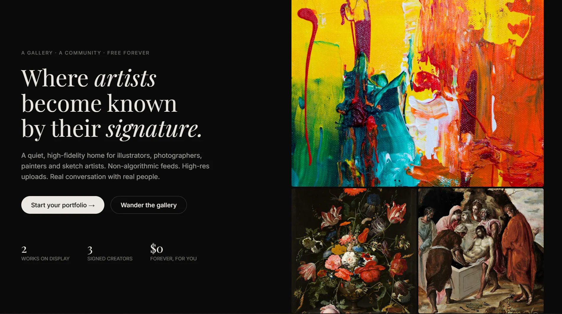 Signature gallery image