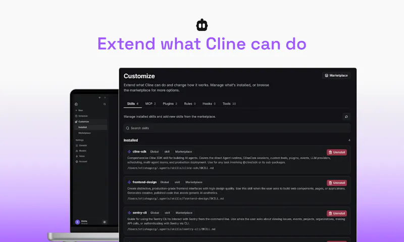 Cline Desktop App screenshot 6