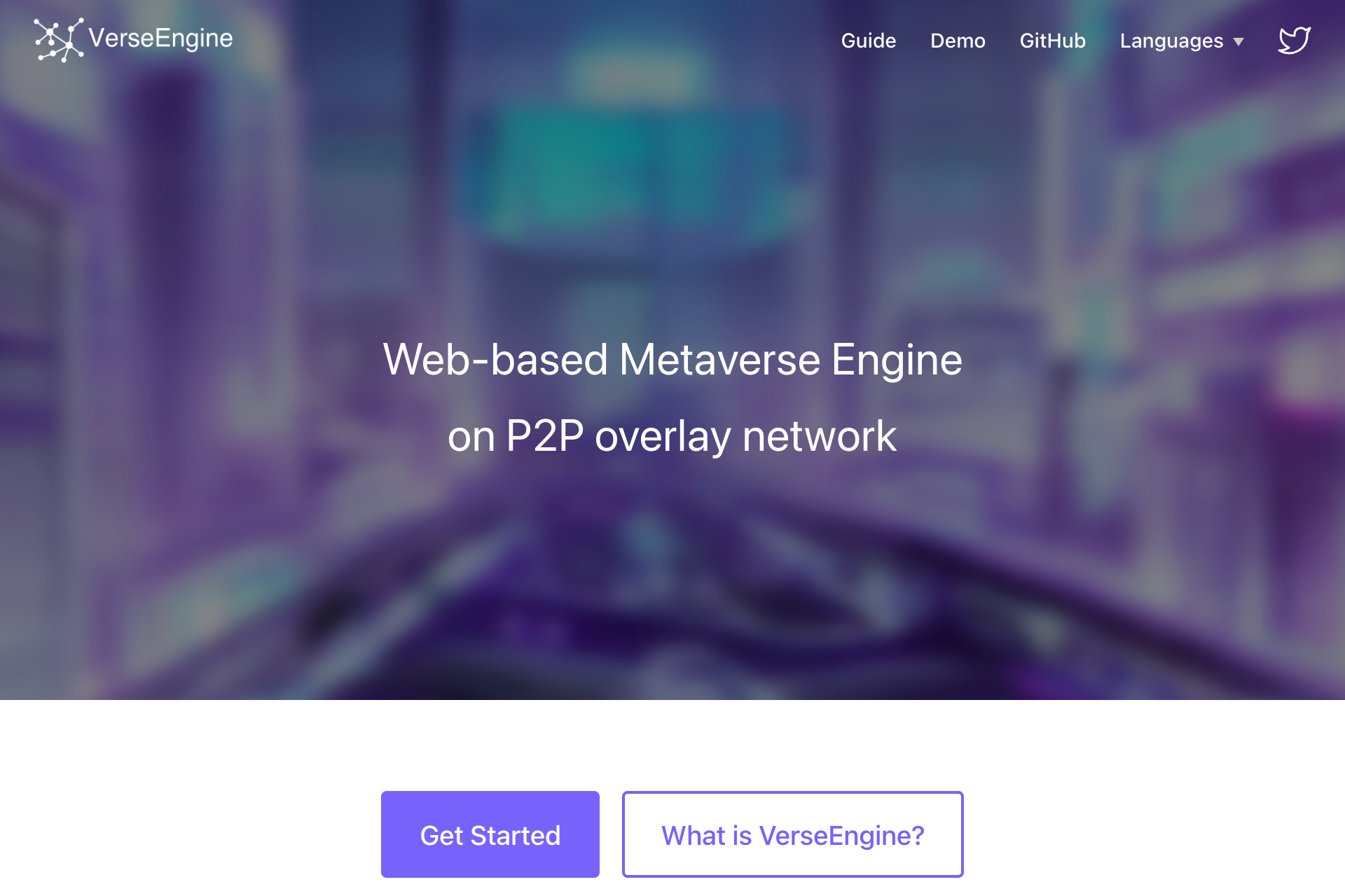 Versetto - Engine metaverse basato sul Web su P2P Overlay Network media 1