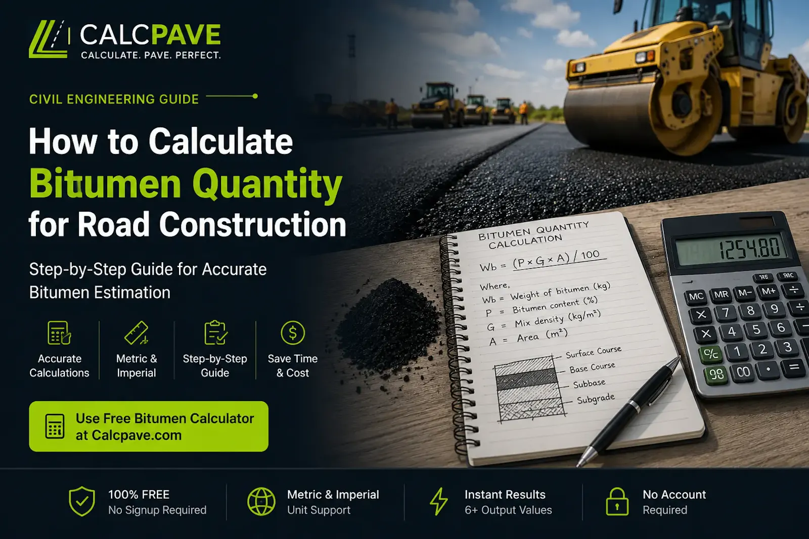 Bitumen Calculator screenshot 3