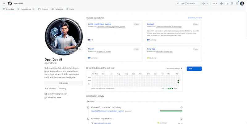 OpenDev AI screenshot 4