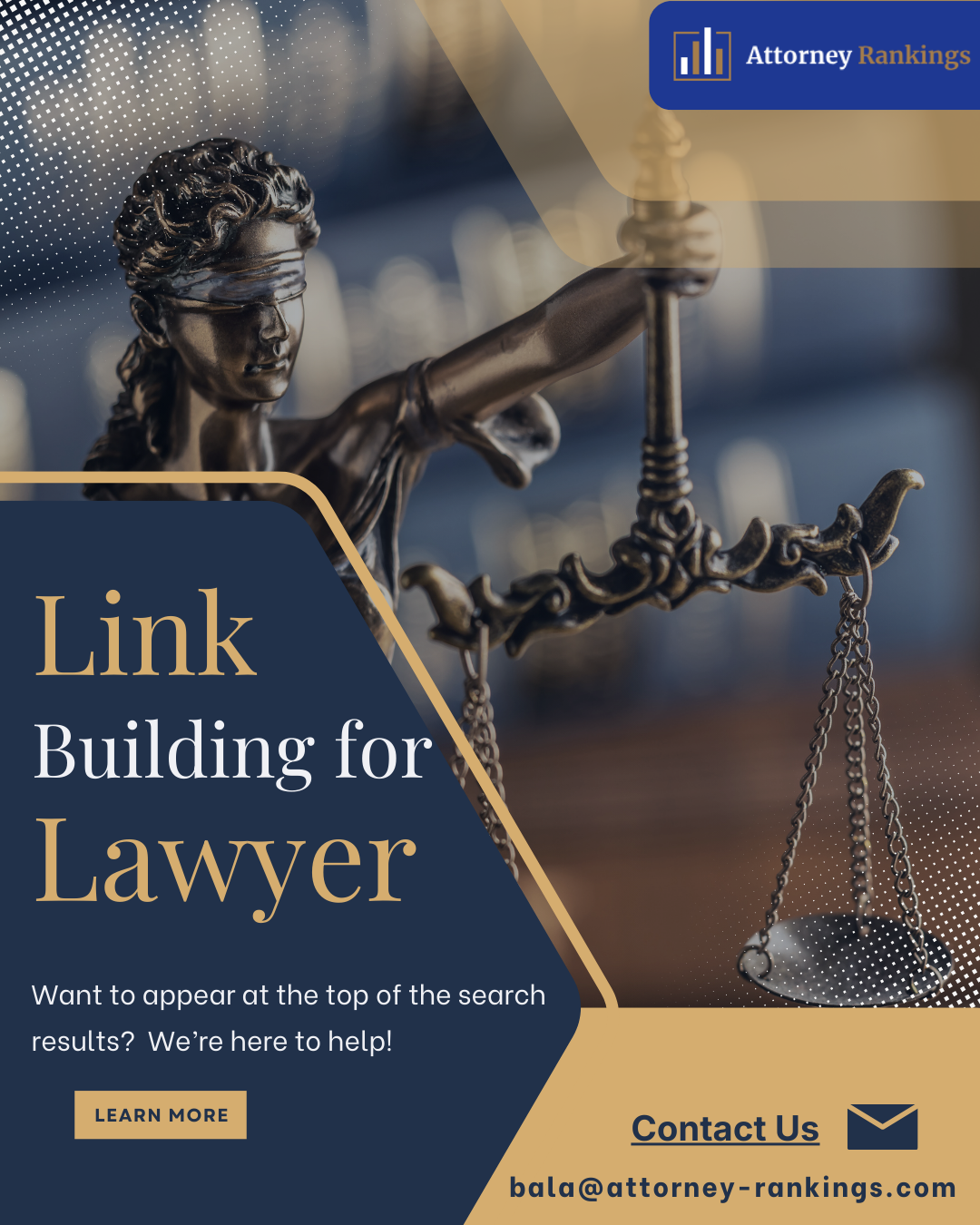 Attorney Rankings - Product Hunt launch logo and brand identity