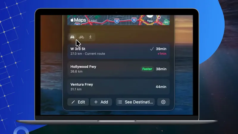 CommuteBar screenshot 1 (video preview)