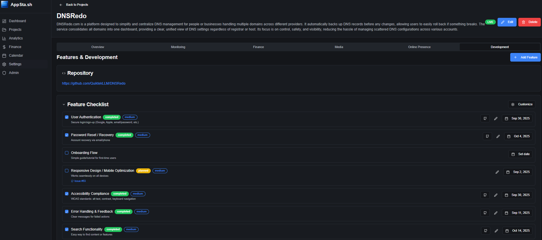 AppSta.sh gallery image