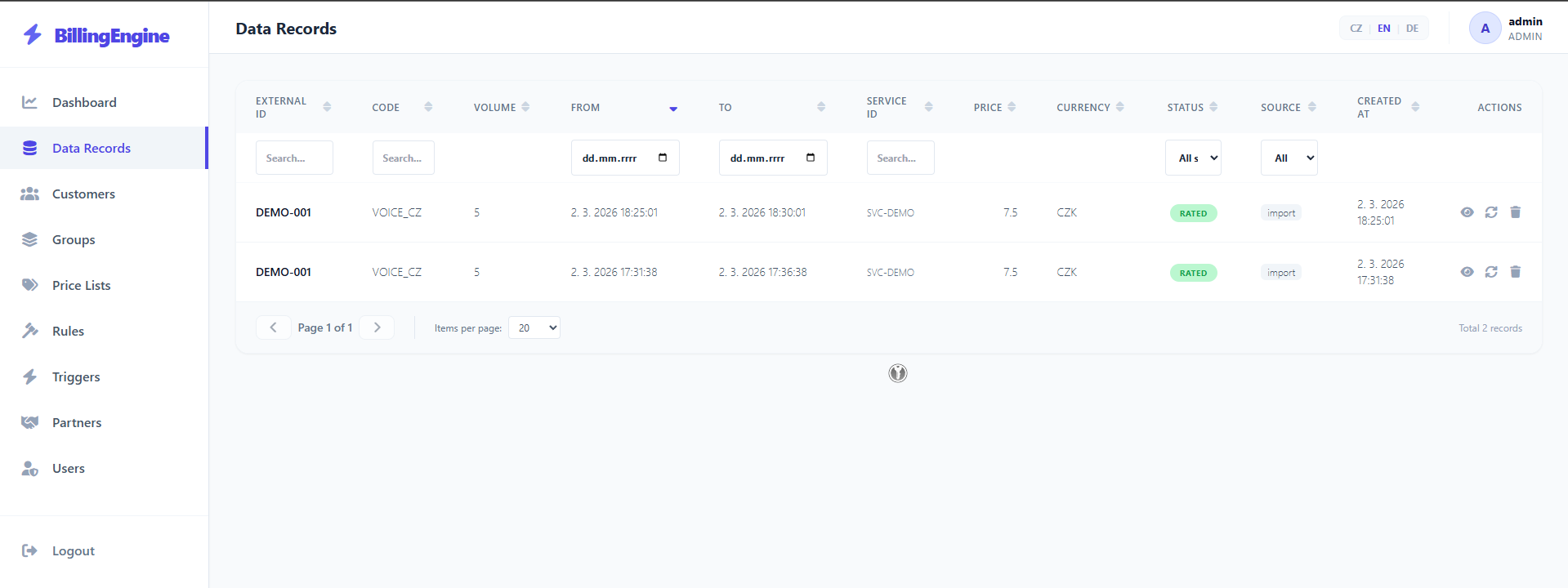 BillingEngine gallery image
