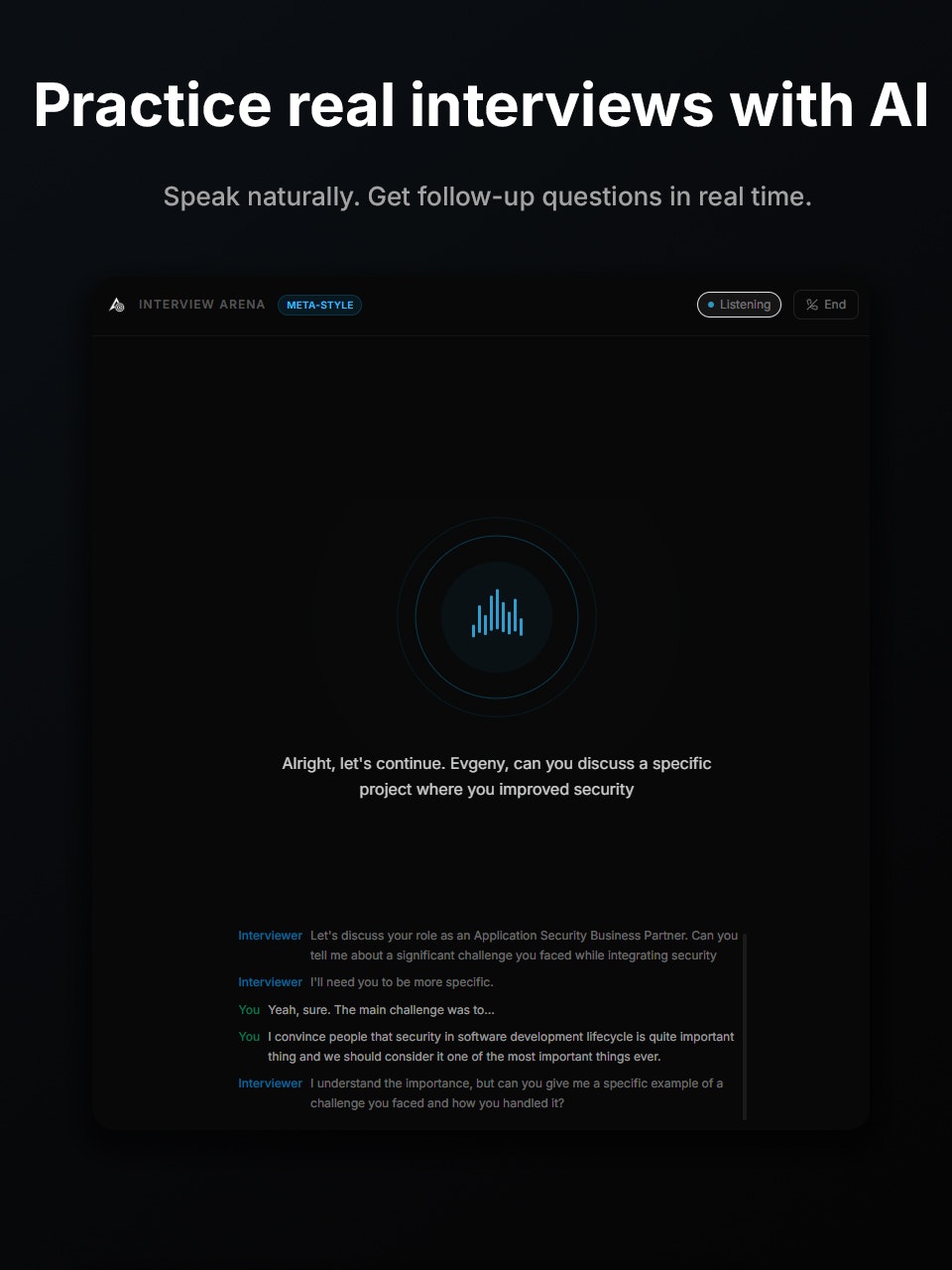 Interview Arena gallery image