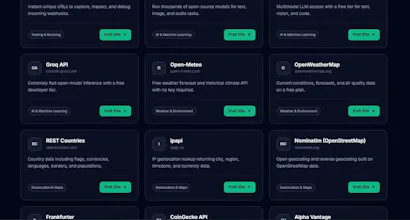 Ship Faster with Free APIs gallery image