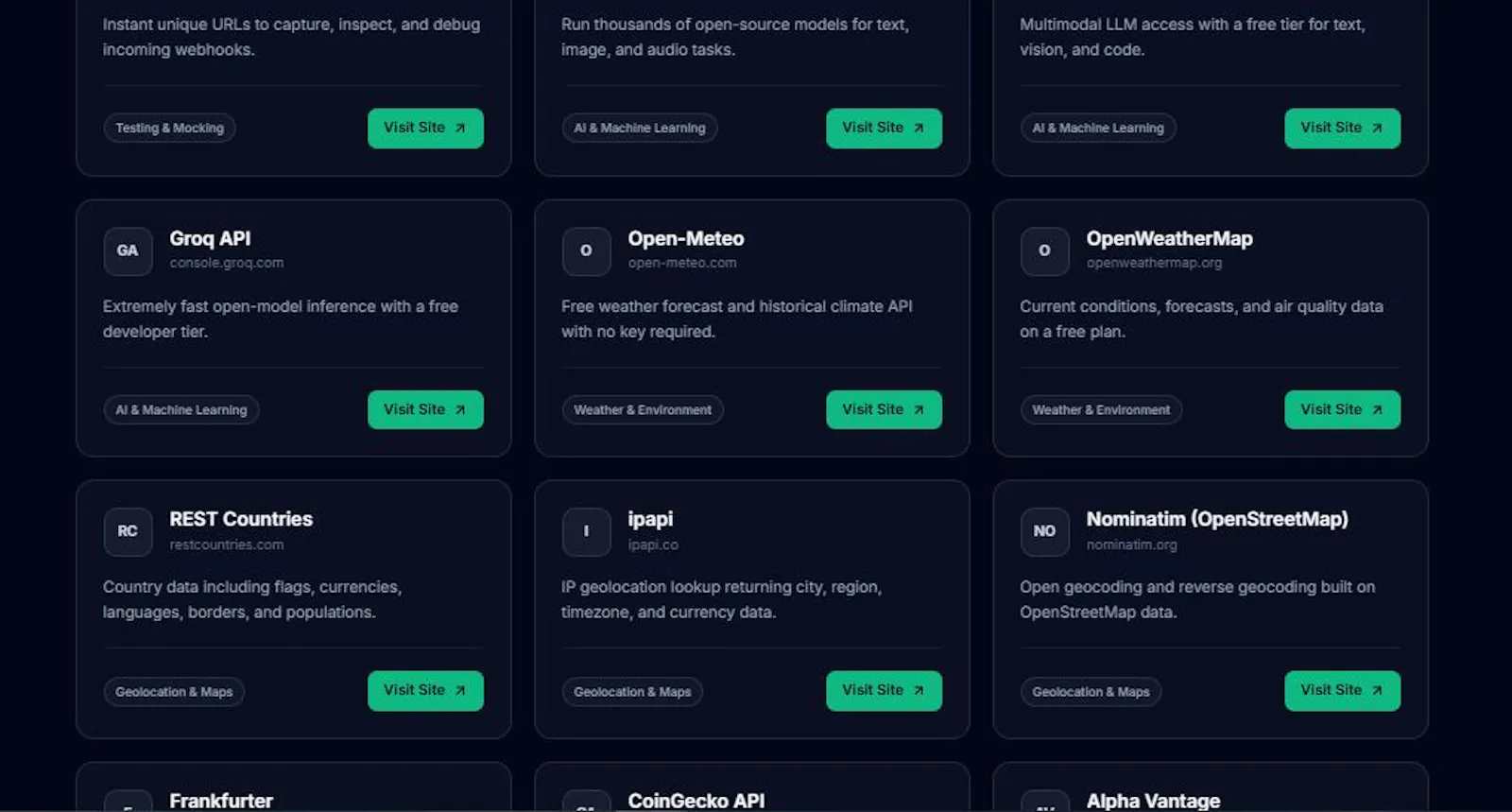 Ship Faster with Free APIs  screenshot 3