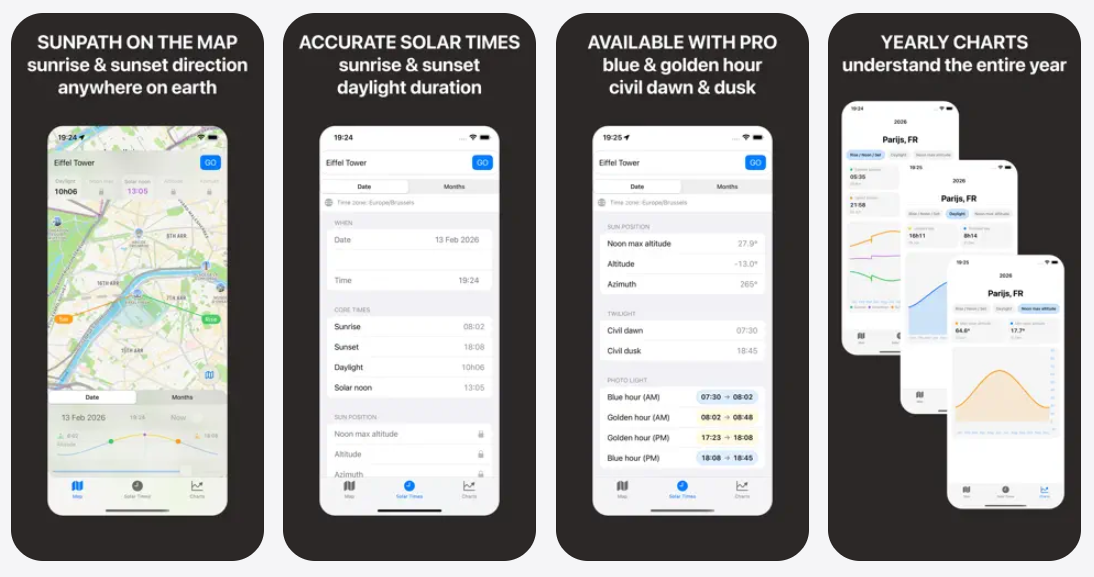 SunSpotter - Main product screenshot demonstrating key features and user interface