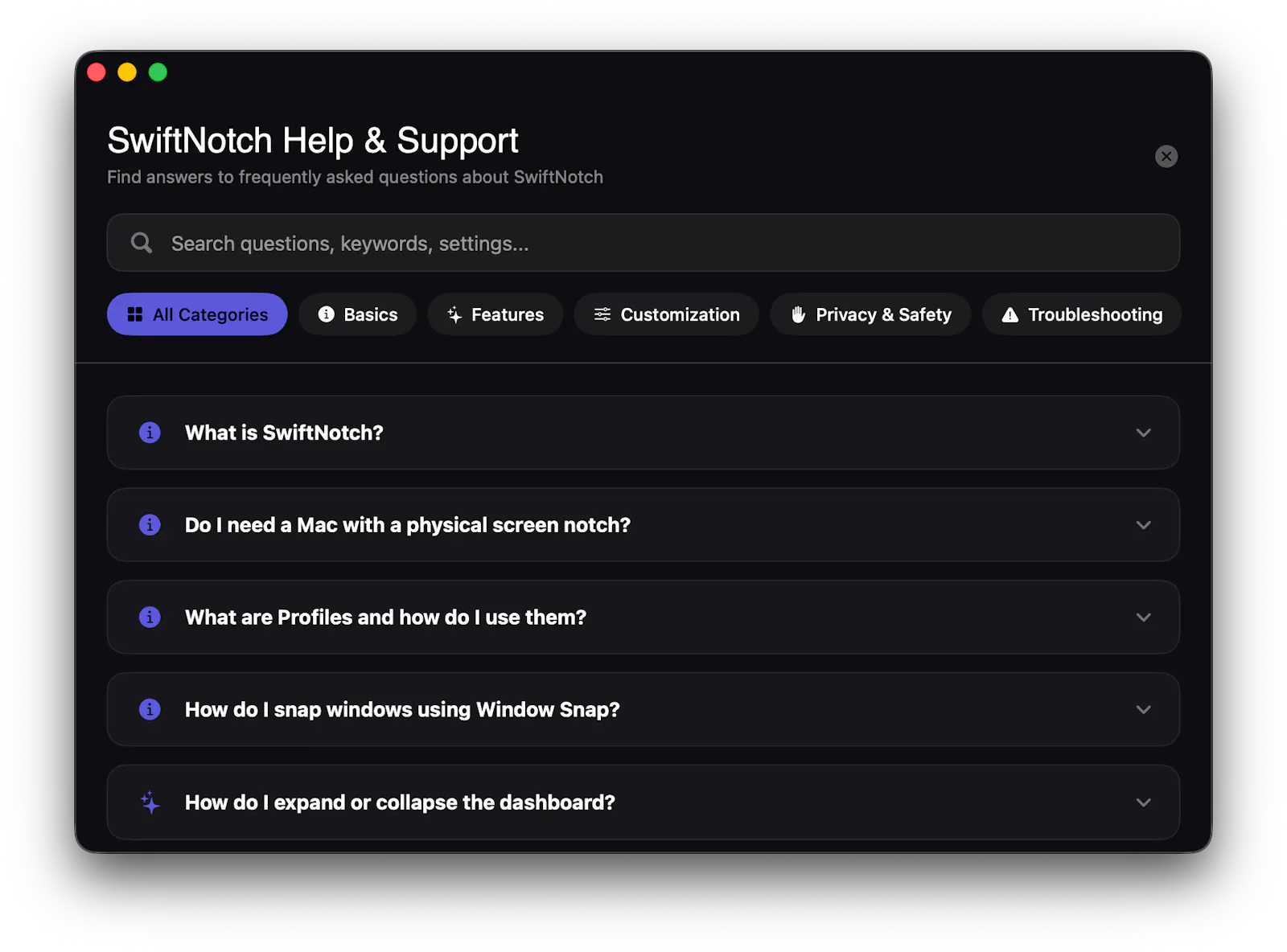 SwiftNotch screenshot 23