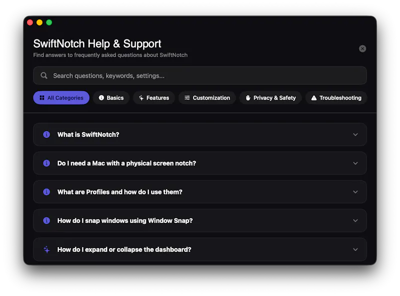 SwiftNotch screenshot 23