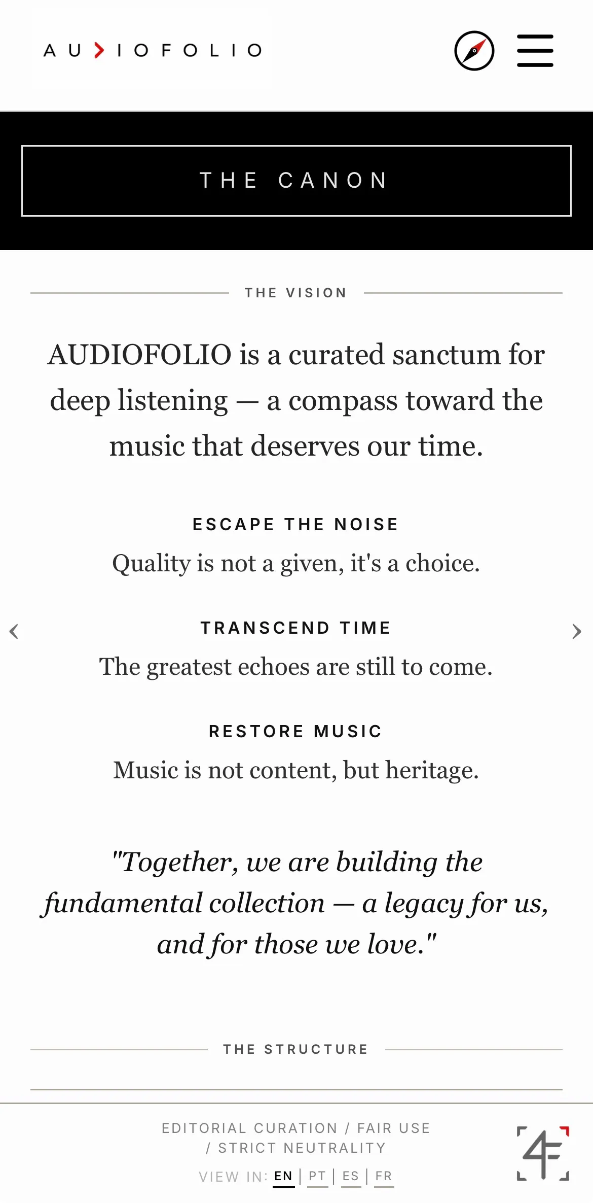 AUDIOFOLIO.NET gallery image