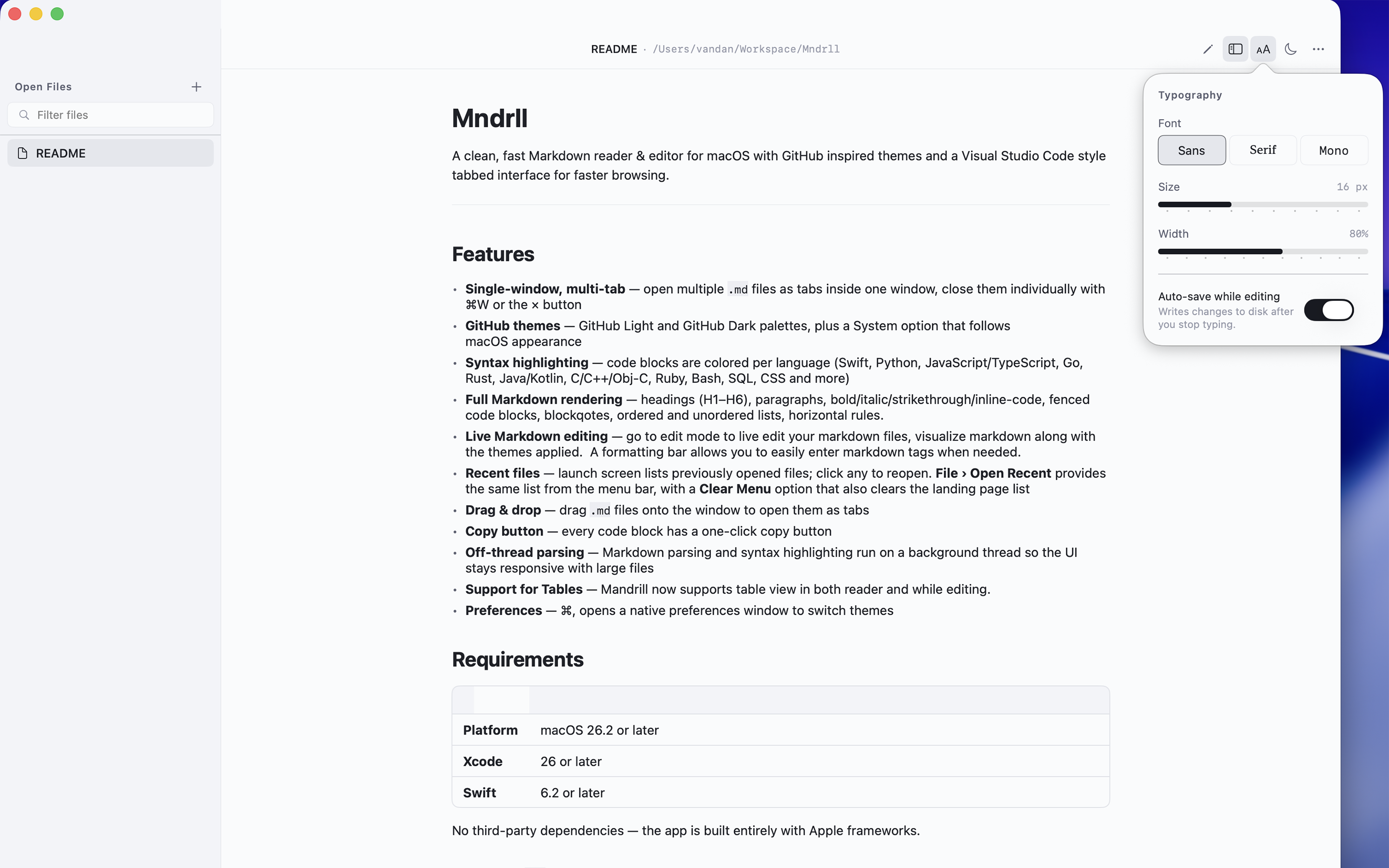 Mandrill  - Markdown Editor gallery image