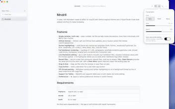 Mandrill - Markdown Editor gallery image