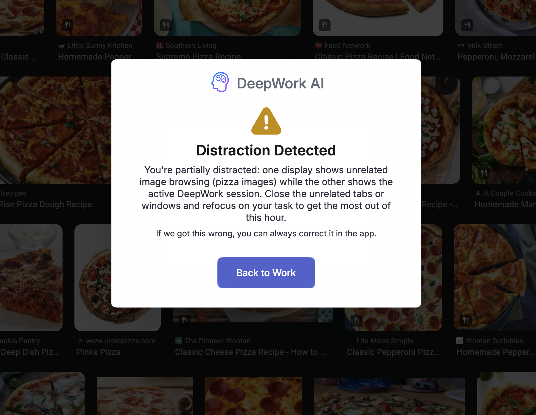 Deepwork AI - Een macOS -app die u gefocust houdt op uw werk media 4
