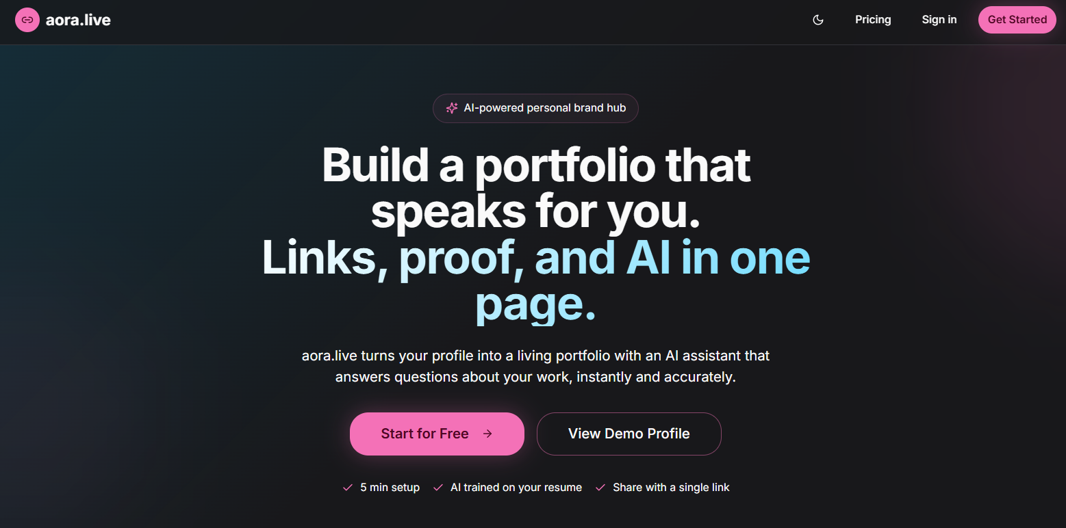 Aora - Your AI twin gallery image