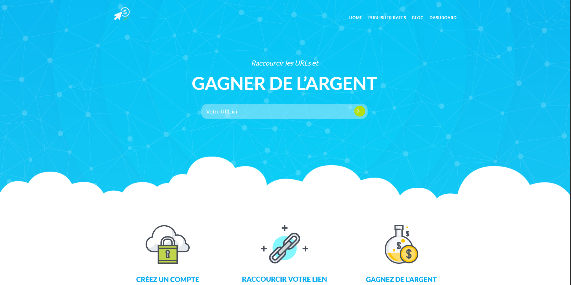 ClicPub - Raccourcisseur de liens rémunéré | Encaissez vos clics media 2
