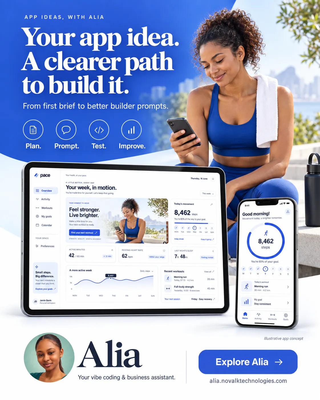 Alia, A breakthrough in Vibe Coding gallery image