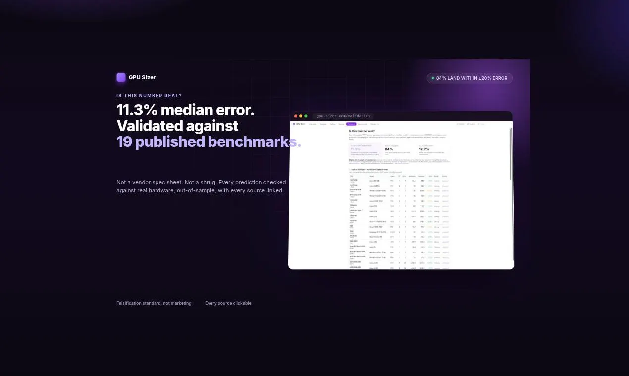 GPU Sizer gallery image