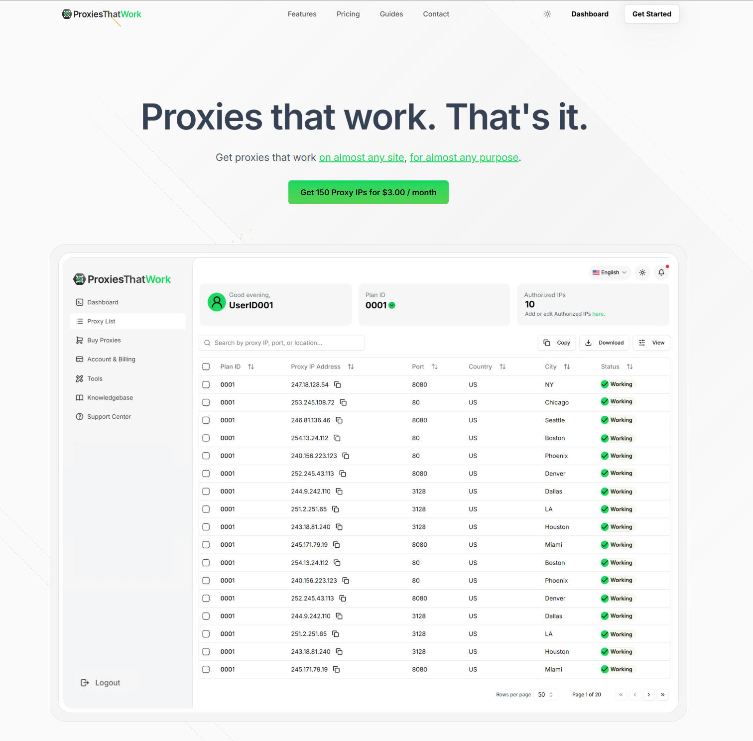 Proxiesthatwork - ผู้รับมอบฉันทะที่ใช้งานได้จริงเพียง $ 0.02 ต่อ IP media 1