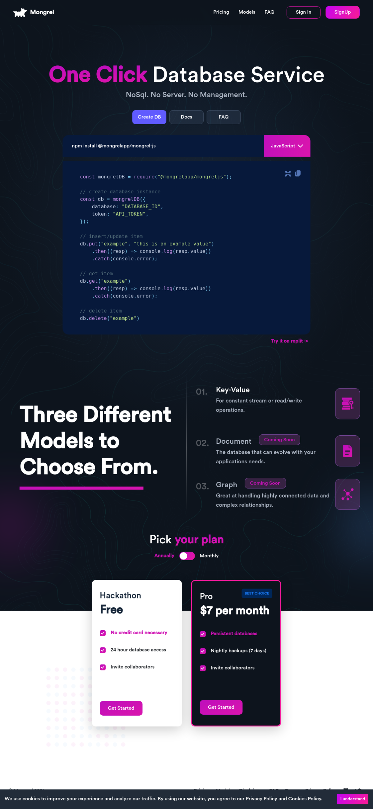 Mongrel gallery image