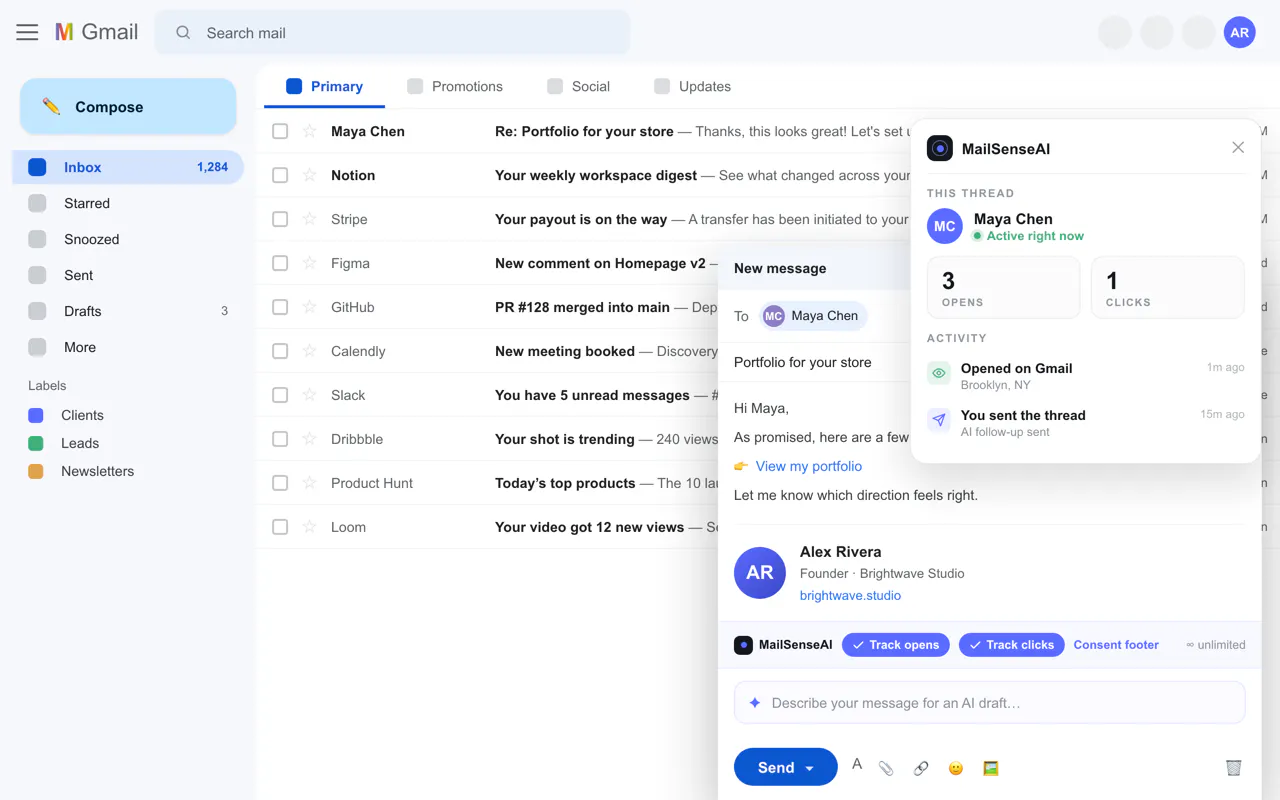 MailSenseAI gallery image