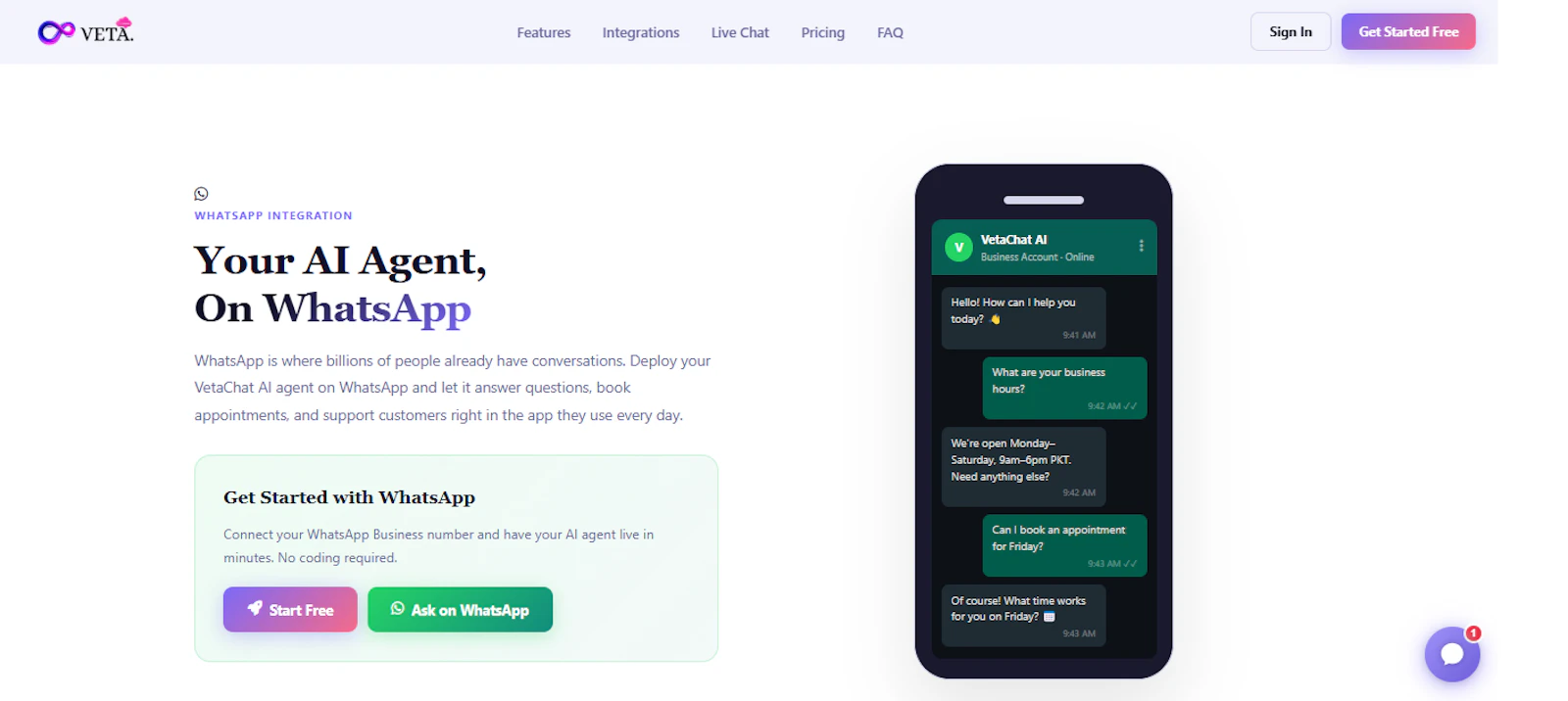 VetaChat screenshot 4