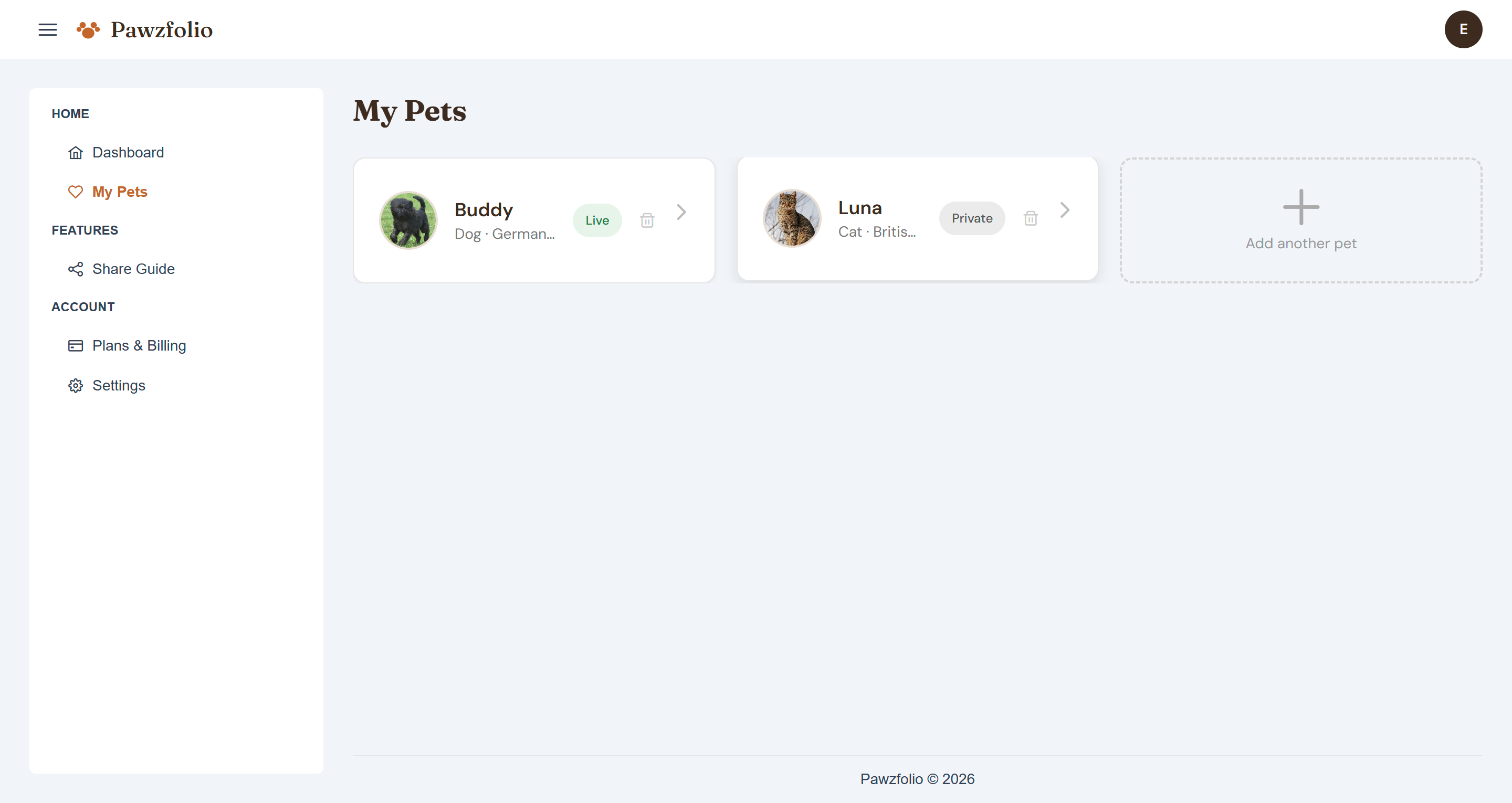 Pawzfolio gallery image