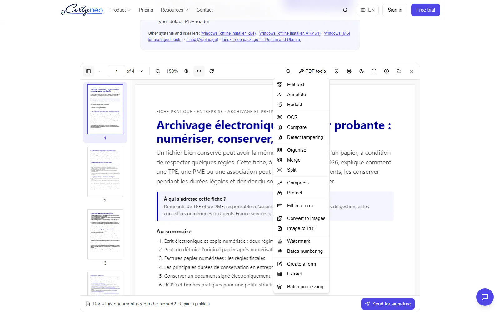 Certyneo Reader gallery image