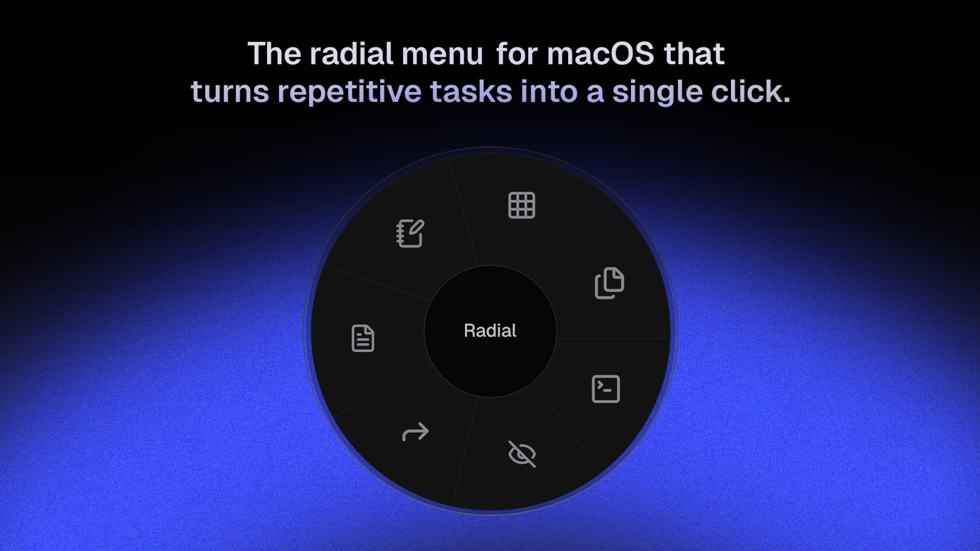 Radial gallery image