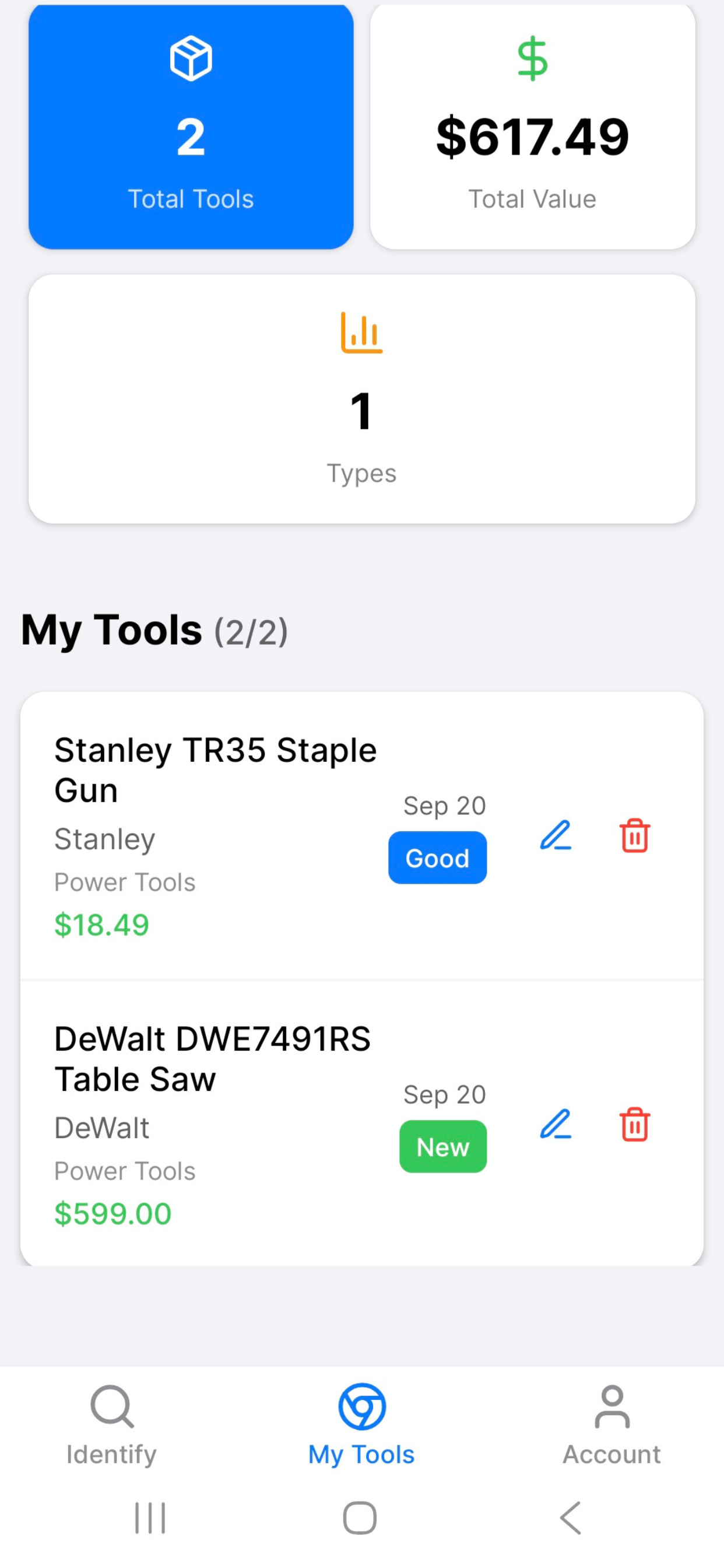 ToolSnap - Screenshot 2 showing product features and functionality