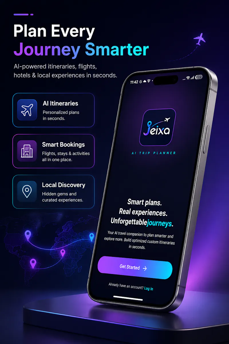 Jeixa : AI Trip Planner screenshot 2