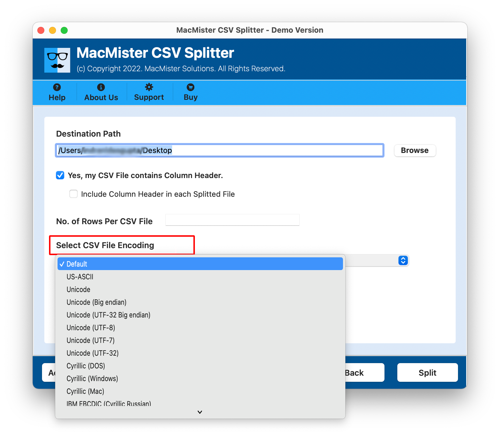 MacMister CSV Splitter for Mac media 2
