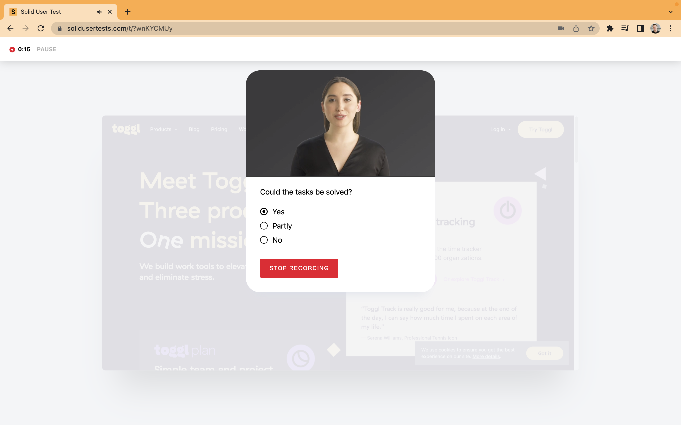 Solid User Tests gallery image