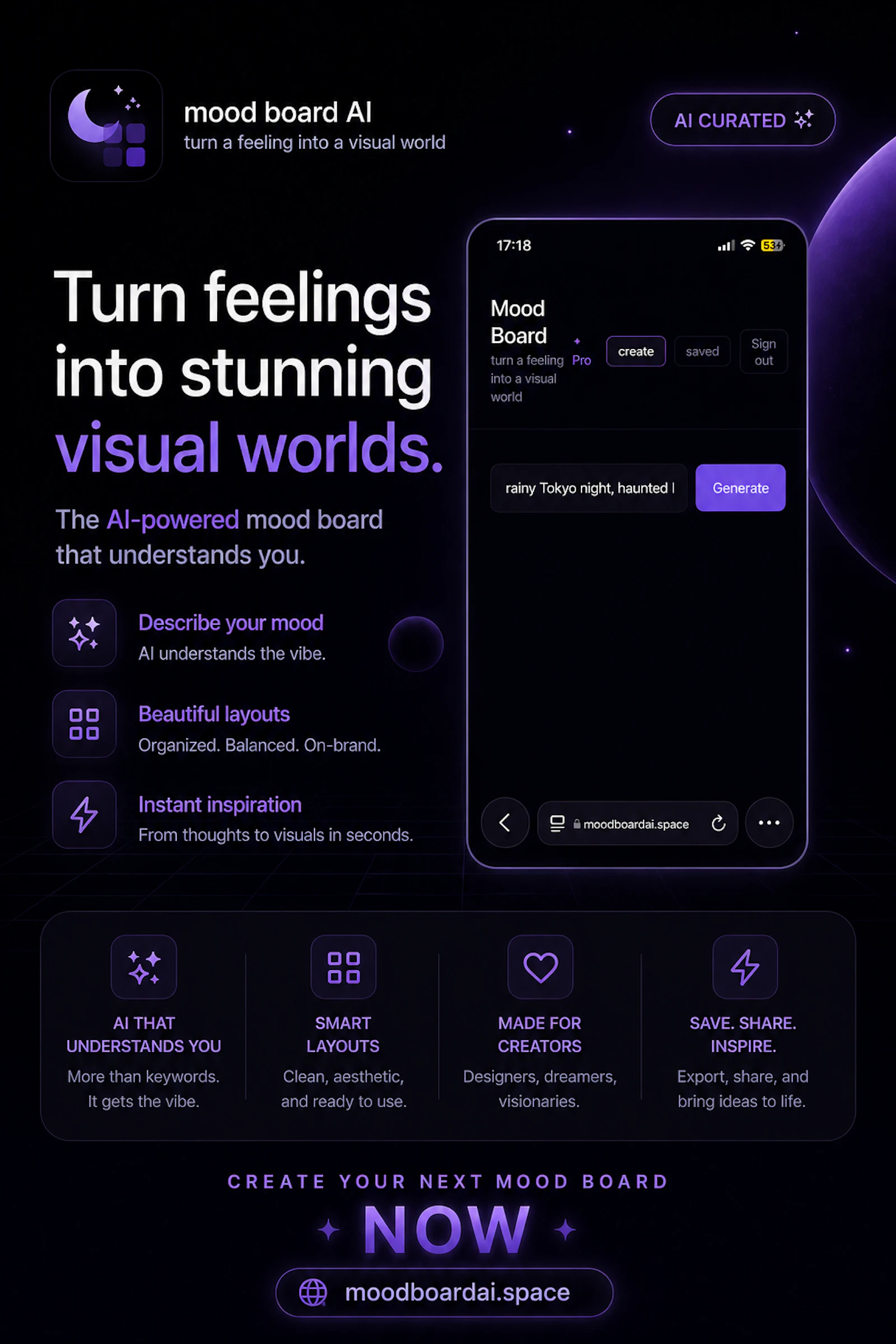 Mood Board AI screenshot 1