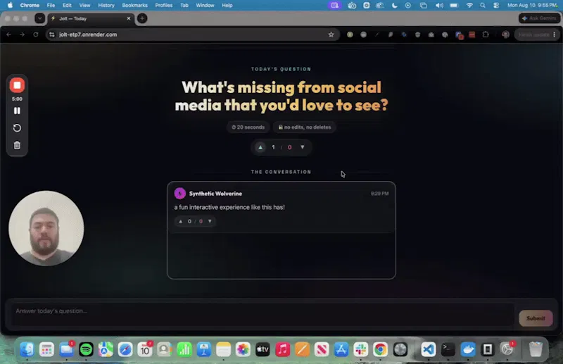 Jolt screenshot 1 (video preview)