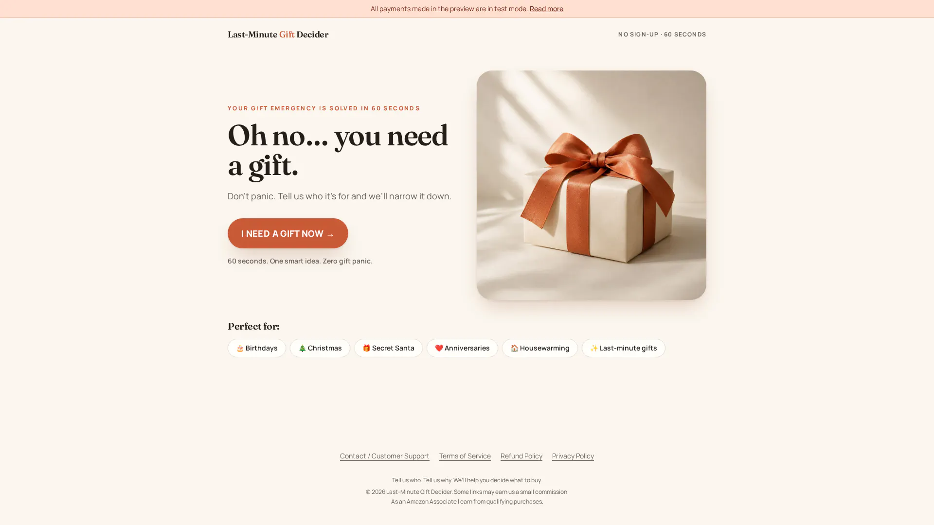Last-Minute Gift Decider gallery image