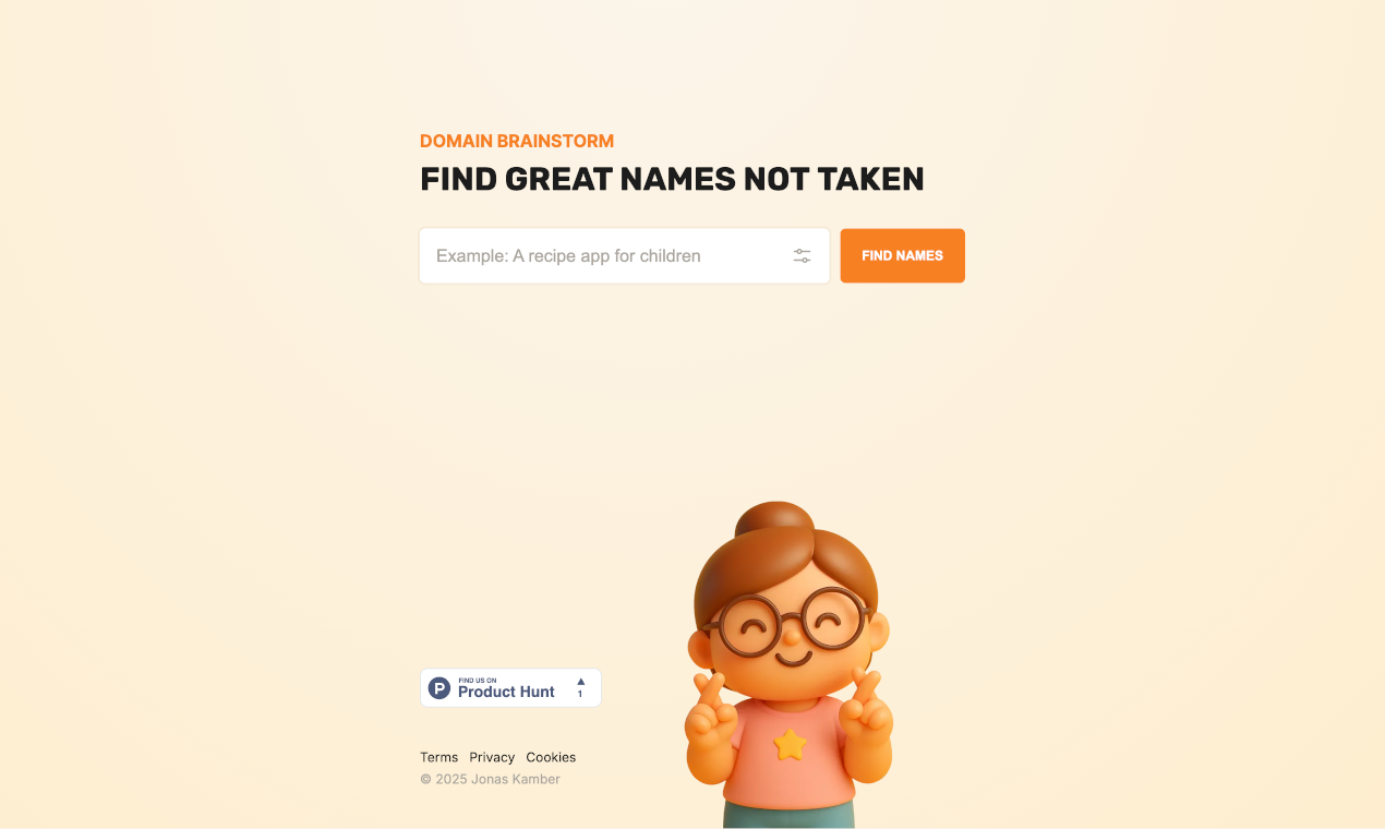 Media Brainstorm domain - Cari nama hebat yang tidak diambil 2
